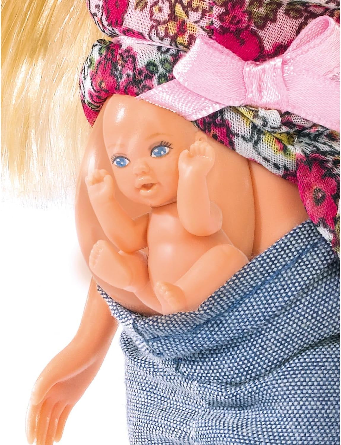 Simba 105734000 - Steffi Love Welcome Baby, lalka w ciąży, akcesoria, lalka modowa, 29cm, dla dzieci w wieku 3+