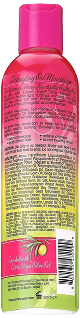 Dream Kids Olive Miracle Anti-Breakage Olejek nawilżający ułatwiający rozczesywanie 236 ml/8 uncji oz Produkty ułatwiające rozczesywanie Naty Shop Domyślny tytuł