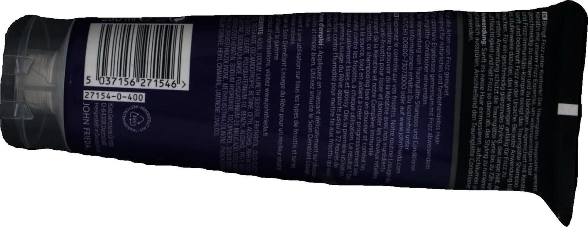 John Frieda - Frizz Ease Dream Wygładzający szampon, 250 ml Pod prysznic i do kąpieli Naty Shop