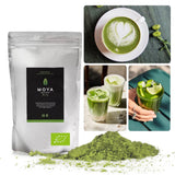 Moya Matcha Bio Daily Zielona herbata w proszku | 250 g jakość dzienna (III) | Idealne do spożycia z latte, koktajlami i lemoniadą...