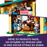 LEGO Friends Dom rodzinny Olly i Paisley, domek dla lalek z figurkami i akcesoriami, dwupiętrowy domek i domek na drzewie, kreatywny prezent dla dziewcząt i chłopców w wieku 7+ 42620 Zestawy do budowania Besuche w sklepie LEGO