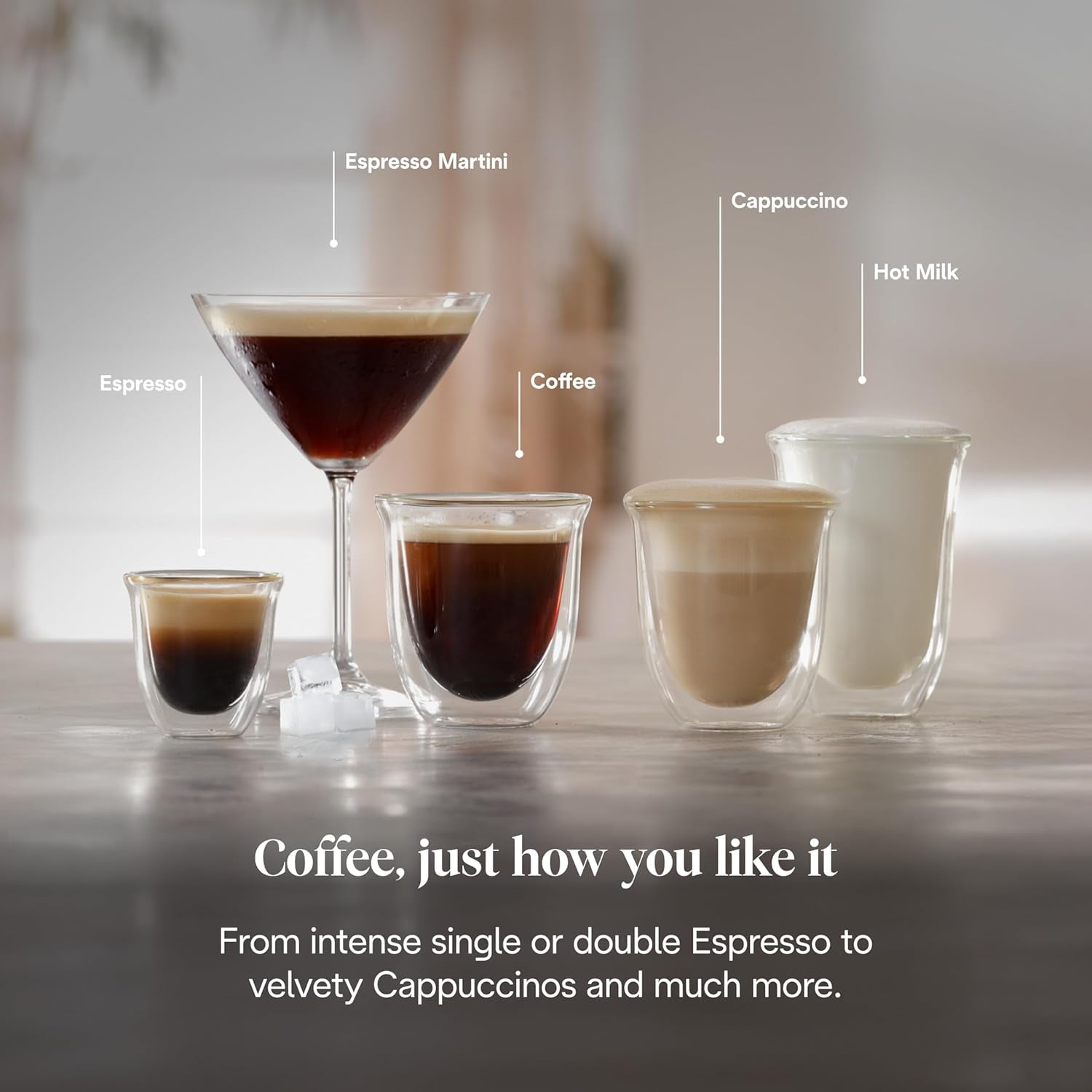 De'Longhi Classic EM450.M ekspres do kawy z kolbą, profesjonalnym spieniaczem do mleka, w całości z metalu, 15 barów, zbiornik na wodę 1,7 l, stal nierdzewna/metal