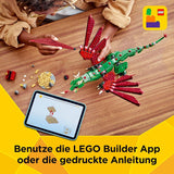LEGO Creator 3w1 Zielony smok - Zabawka - Możliwość przekształcenia w węża morskiego lub feniksa - Zabawka do budowania zwierząt dla dzieci - Prezent dla chłopców i dziewcząt od 9 lat 31161 Zestawy do budowania Besuche den LEGO-Store