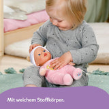 Baby Born Rosie miękka lalka 30 cm z 6 dźwiękami i butelką, różowa