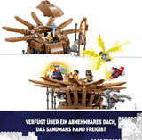 LEGO 76261 Marvel Spider-Man's Big Showdown, Spider-Man: No Way Home, zestaw z 3 minifigurkami Petera Parkera oraz Zielonym Goblinem, Electro, Sandmanem, Nedem, Doktorem Strange i MJ, model kolekcjonerski Zestawy do budowania Kup w sklepie LEGO