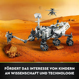 Zestaw zabawek kosmicznych LEGO 42158 Technic NASA Łazik marsjański Perserverance z aplikacją Ar, zabawka naukowa do budowania dla dziewcząt i chłopców Ponad 10 zestawów do budowania Besuche w sklepie LEGO