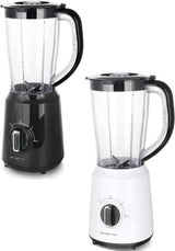 Mikser stojący Emerio BPA Frei Crush Ice Funktion 1,5 l Behälter 2 Geschwindigkeiten + Pulse Funktion Messereinheit Aus Edelstahl Sicherheitsschalter Geschirrspülgeeignet 500 W BL-12816.8 Schwarz Bucatarie Naty Shop