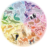 Ravensburger Puzzle 17172 Koło kolorów - Zwierzęta 500 elementów Puzzle Naty Shop