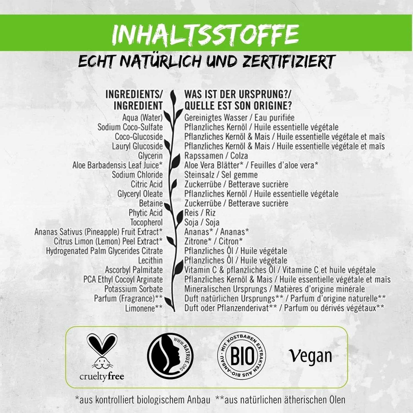SANTE Natural Cosmetics Odświeżający żel pod prysznic o cytrusowym zapachu, 950 ml Prysznic i kąpiel Naty Shop
