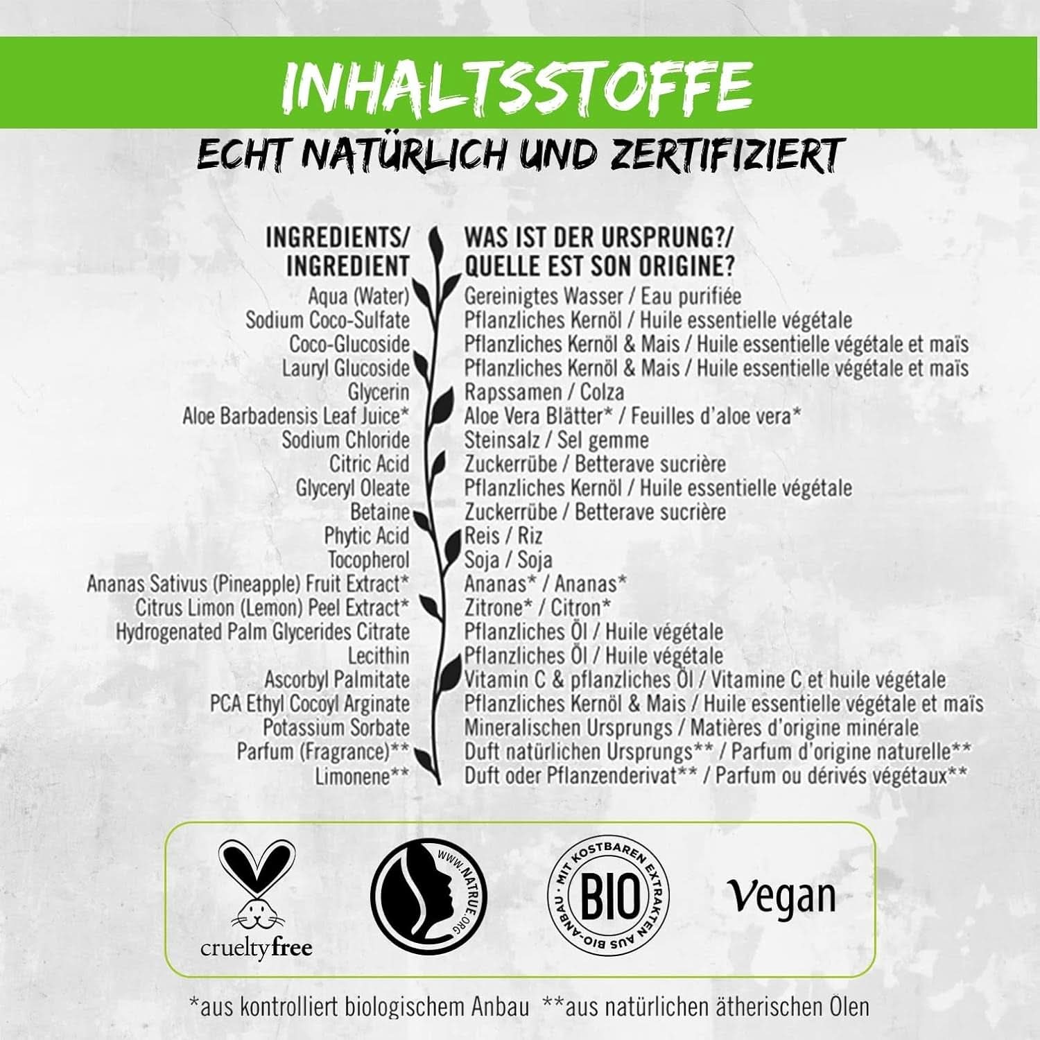 SANTE Natural Cosmetics Odświeżający żel pod prysznic o cytrusowym zapachu, 950 ml Prysznic i kąpiel Naty Shop