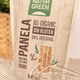 - Organiczny Panel Krystalizowany, Czysty Cukier, Ekologiczny Słodzik, Naturalny Sok Z Trzciny Cukrowej - 500G, Opakowanie 12 Słodzików Naty Shop