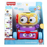 Robot uczący się Fisher-Price 4 w 1 Linus dla niemowląt i małych dzieci, Zabawka od 6 miesiąca życia - mówiąca po niemiecku, HCK39 Baby Toys Naty Shop
