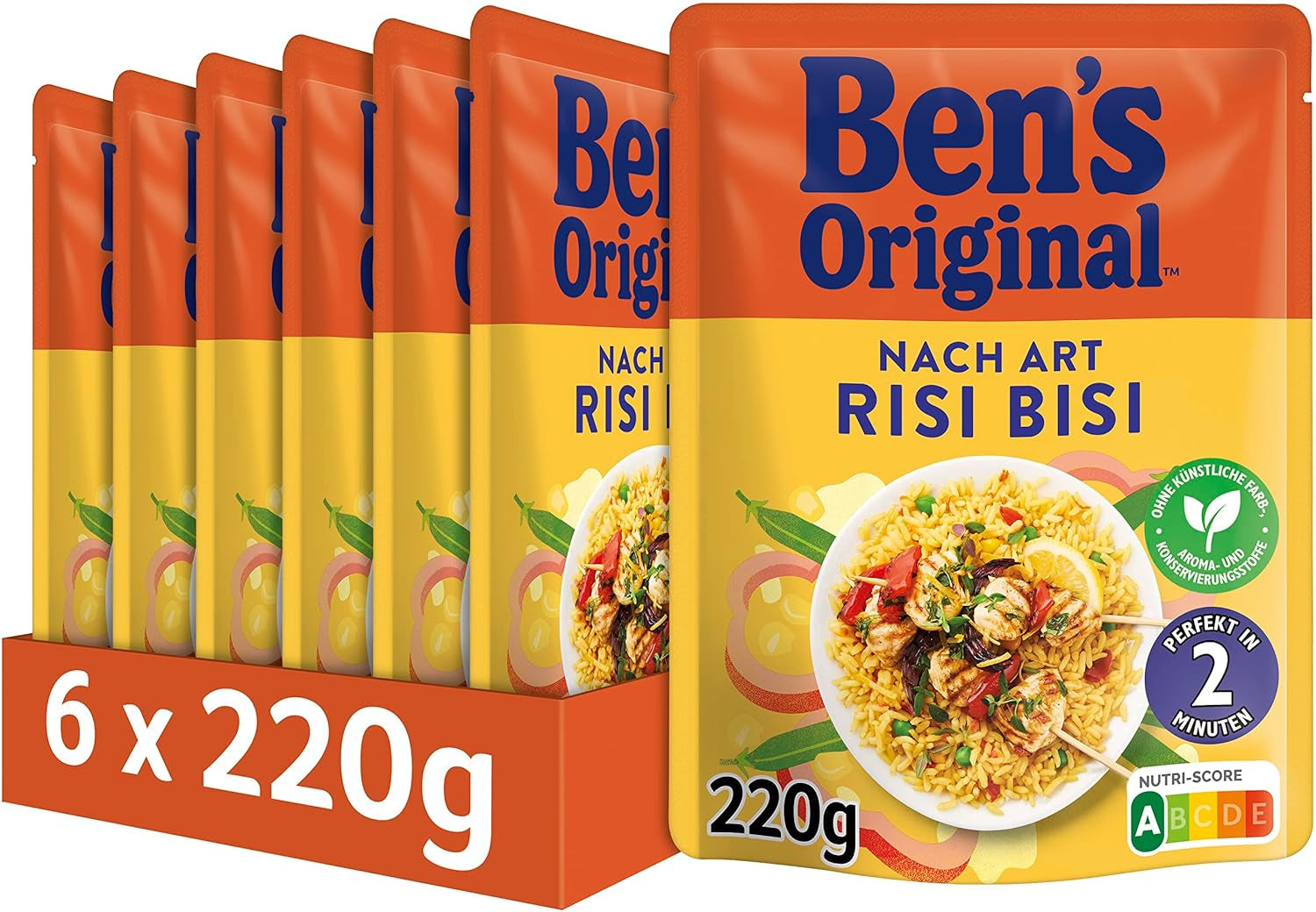 BEN'S ORIGINAL™ Meksykański ryż ekspresowy 6 x 220g