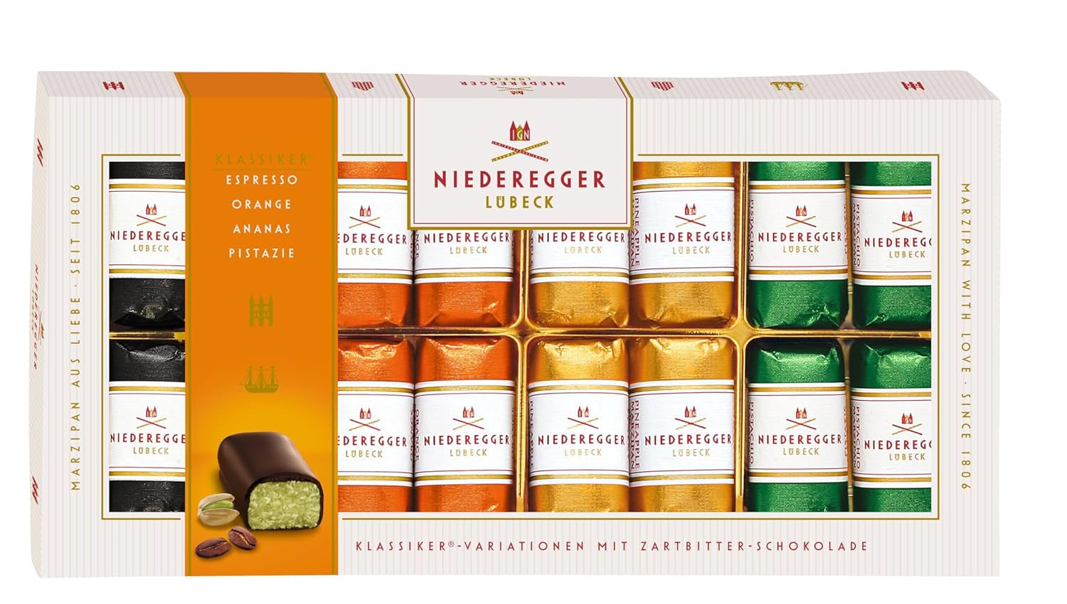 Marcepan Niederegger Klasyczne Wariacje 200g