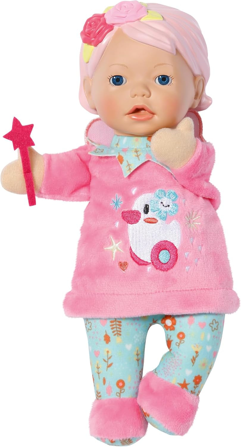 BABY Born for kids Lalka o miękkim ciele z kieszeniami na palcach w ramionach, wysoka pacynka o wysokości 26 cm 834695 Zapf Creation