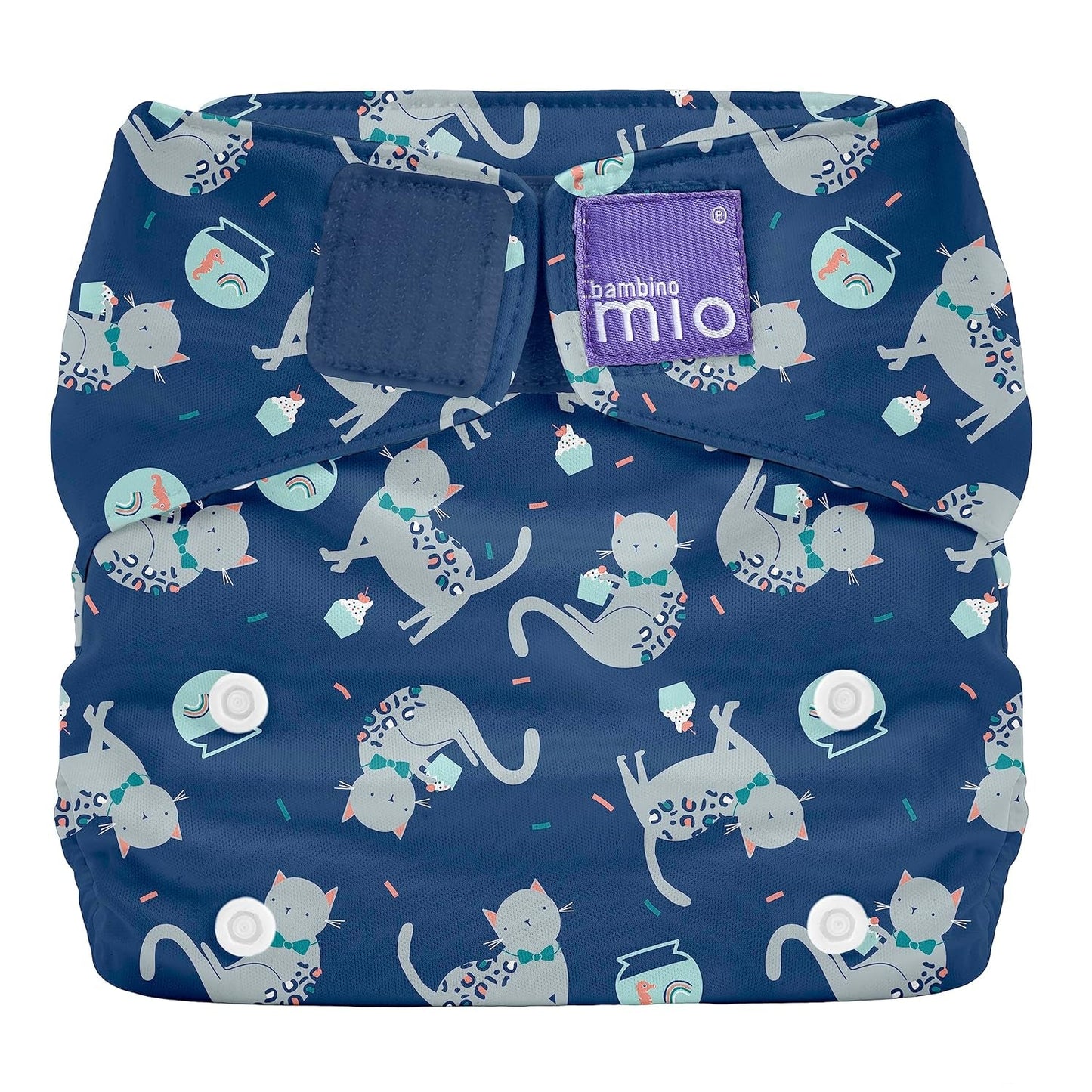 Bambino Mio, pieluszka wielorazowa Miosolo Classic All-in-One, ekologiczna pieluszka bez środków chemicznych