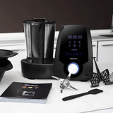 Cecotec Mambo 6090 Multifunktions-Küchenmaschine, 1700 W, 23 Funktionen, Krug Mit Fassungsvermögen 3,3 L, 3 Teller Gleichzeit, 10 Geschwindigkeitsstufen, Timer Roboty kuchenne i miksery Naty Shop
