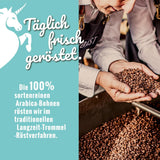 Blank Roast - EINZIG - 1kg - Kaffeebohnen kafeinfrei - 100% Arabica aus Peru - schonend & umweltfreundlich entkoffeiniert - säurearm mit voller Crema - idealny für jede Zubereitungsart