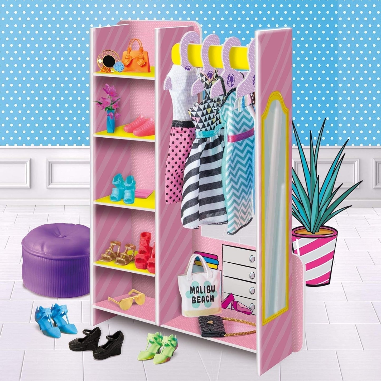 Lisciani 76918 Barbie Fashion Boutique Domki dla lalek Naty Shop