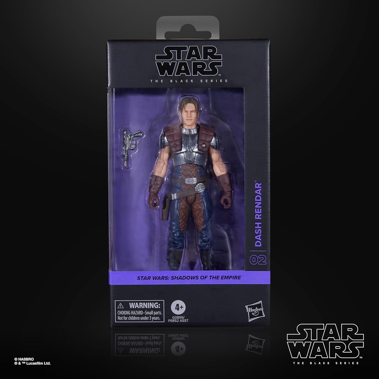 Star Wars Black Series Dash Rendar, Star Wars: Shadows of the Empire Figurka kolekcjonerska (15 cm) Figurki Naty Shop