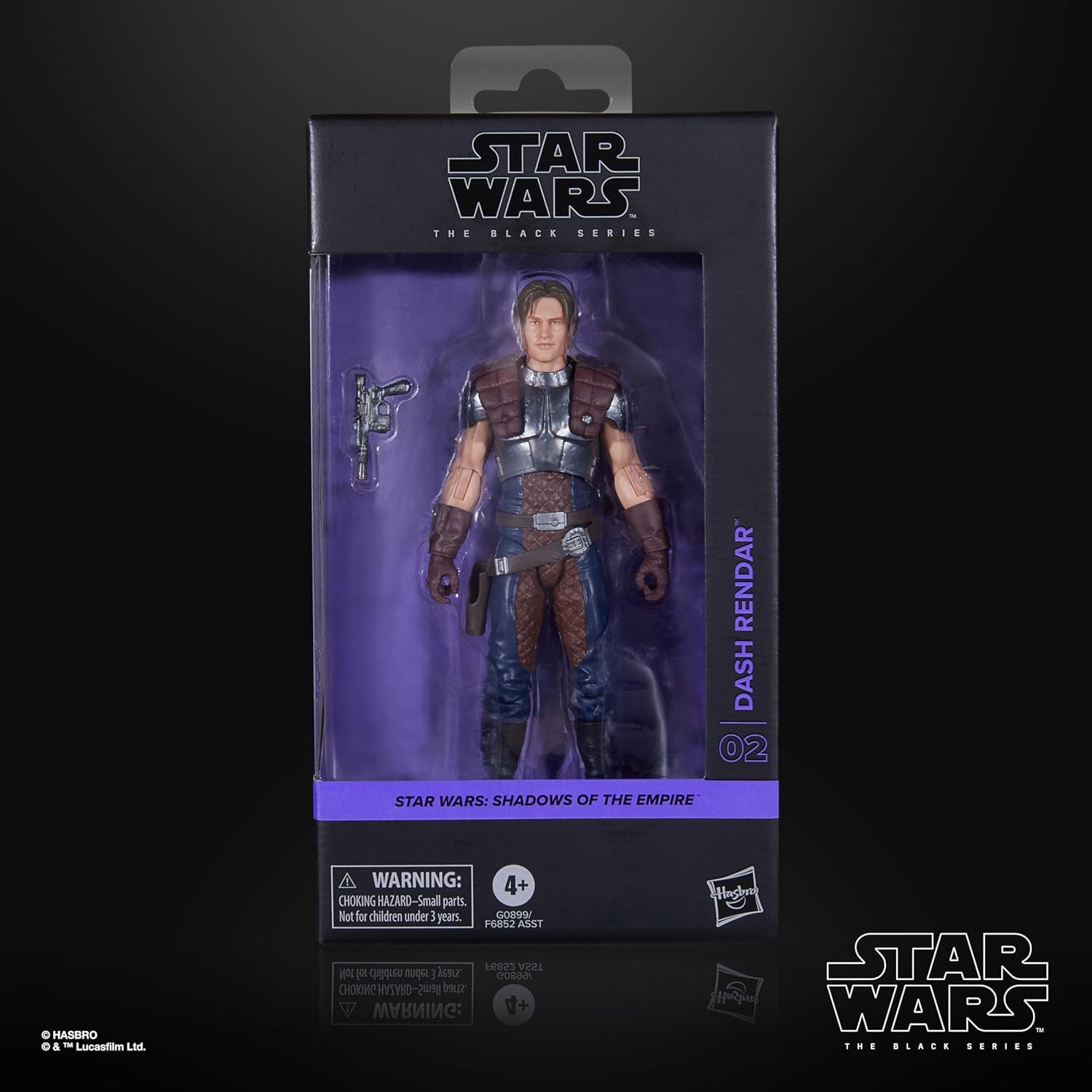 Star Wars Black Series Dash Rendar, Star Wars: Shadows of the Empire Figurka kolekcjonerska (15 cm) Figurki Naty Shop