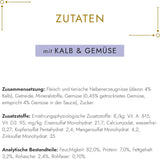 Gourmet Gold Delikatne kąski w sosie warzywnym Mokra karma dla kotów z cielęciną i warzywami, 12 sztuk (12 x 85 g)