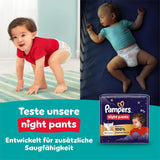 Spodnie Pampers Baby-Dry Größe 5, 160 Stück, 11kg-17kg, 360° auslaufsichere Nadają się na dzień i na noc