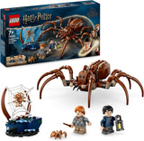 LEGO Harry Potter Aragog w zakazanym lesie Pająk Fantasy Zestaw Mityczne stworzenie 2 minifigurki Magiczny prezent dla chłopców, dziewcząt i fanów w wieku 7+ 76434 Zestawy do budowania Besuche den LEGO-Store Default Title