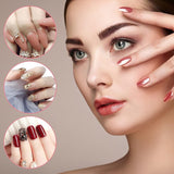Klipsy do paznokci, klipsy do manicure, przezroczyste klipsy do paznokci, przezroczyste klipsy poliżelowe, szybkie przedłużanie paznokci, asystent żelu, 10 szt.