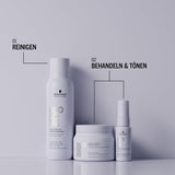 Schwarzkopf Professional BLONDME Bond Repair Purple Mask Maska do włosów chłodnych Neutralizuje żółte odcienie do włosów farbowanych, rozjaśnianych i jasnych Głęboko odżywiająca i wzmacniająca maska do włosów 200 ml Naty Shop