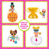 LOL niespodzianka! Kolekcja All-Star Sports Vault Tots – zawiera 1 lalkę, opancerzone opakowanie, 12 lalek kolekcjonerskich, 8 akcesoriów do rozpakowywania, idealne dla dzieci w wieku od 4 lat, kolor różowy
