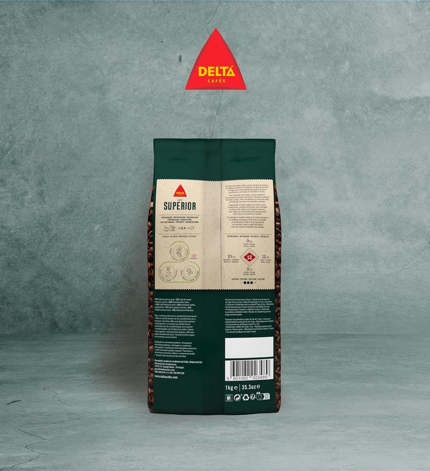 Partia opakowań Kawa ziarnista Delta Superior 1 kg