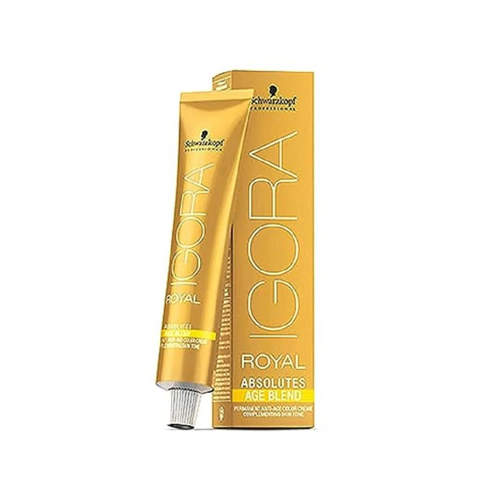 Igora Royal Absolute Age Blend Farba do włosów, 7-560 Średni złoty czekoladowy blond, 60 ml Naty Shop Farba do włosów 7-560 Średni złoty czekoladowy blond 60 ml (1 opakowanie)