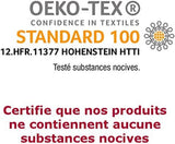 Abeil 15000000529 Kocyk, poszewka z bawełny organicznej - wypełnienie 100% poliester Cyclafill, biały, 200 x 200 cm Kołdry i kołdry Naty Shop
