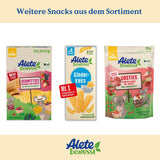 Alete Organiczne placki z pełnoziarnistych jabłek w plasterkach 8 x 132g