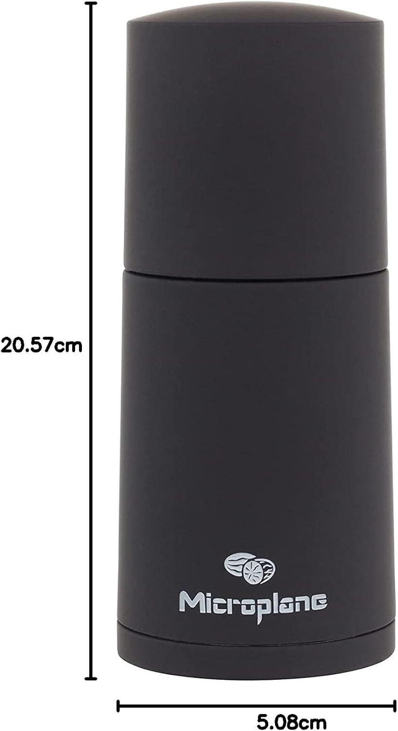 Mikropłatkowy młynek do przypraw czarny do gałki muszkatołowej, cynamonu, fasoli tonka, pieprzu długiego i innych suchych przypraw Mielenie i młynki Naty Shop