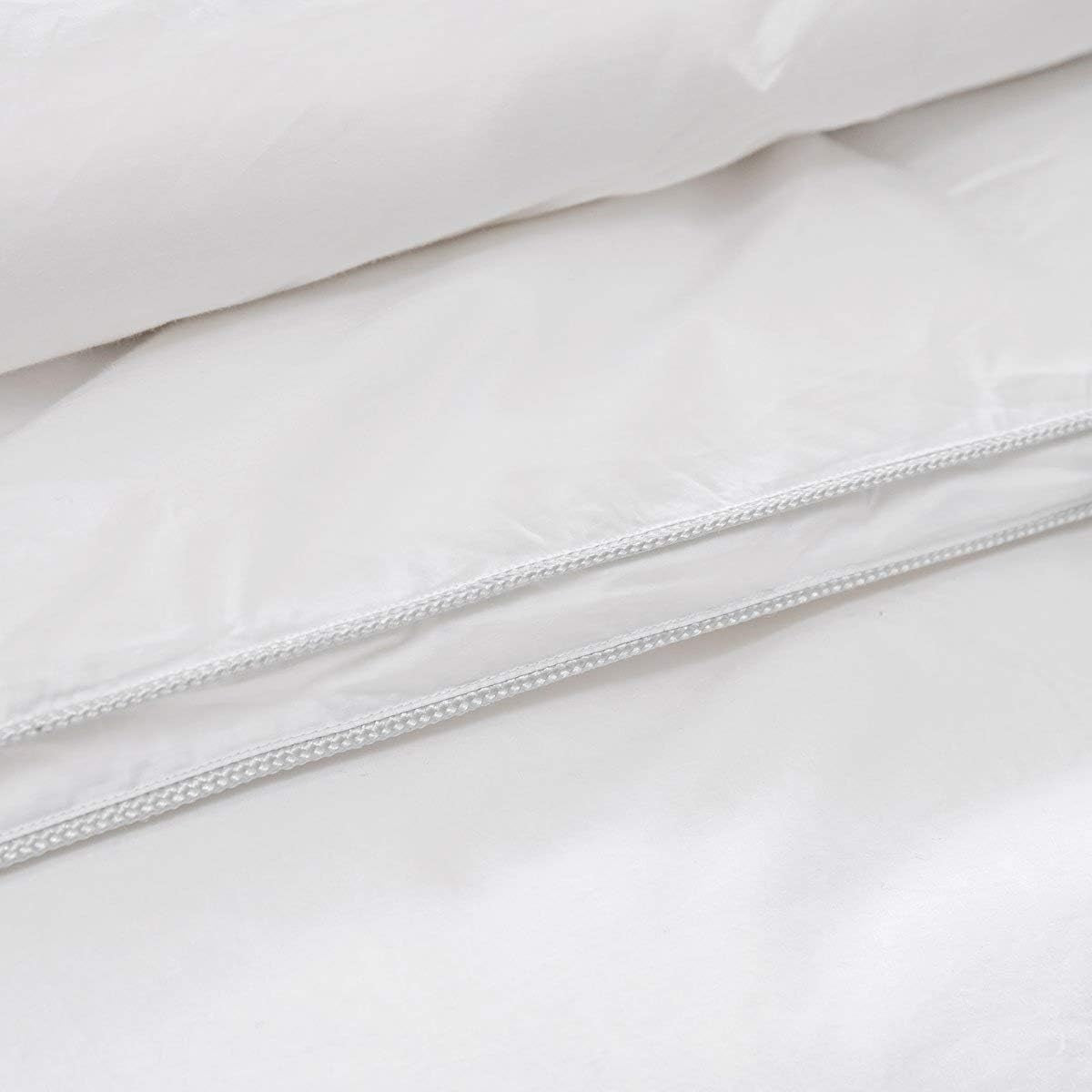 Platyna, puch gęsi, 300 G/M², 240 X 220 Cm, biały (biały) Kołdry i kołdry Naty Shop
