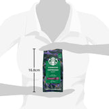 STARBUCKS kawa palona espresso, czarna palona, ​​całe ziarna kawy 200g (opakowanie 6 szt.)
