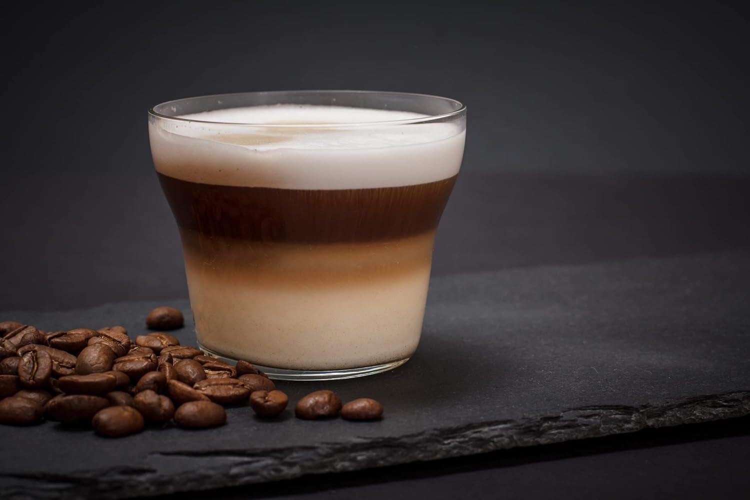 Espresso Kaffeebohnen mocne 500g, Barista Kaffee schokoladig und säurearm, Espressobohnen, Bohnenkaffee mit Arabica und Robusta, delikatna Crema, idealna do Cappuccino