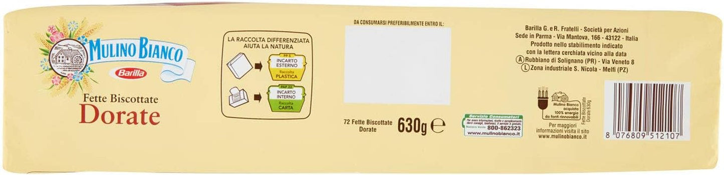 , Tłusty Biscotta Golden - 630 gr