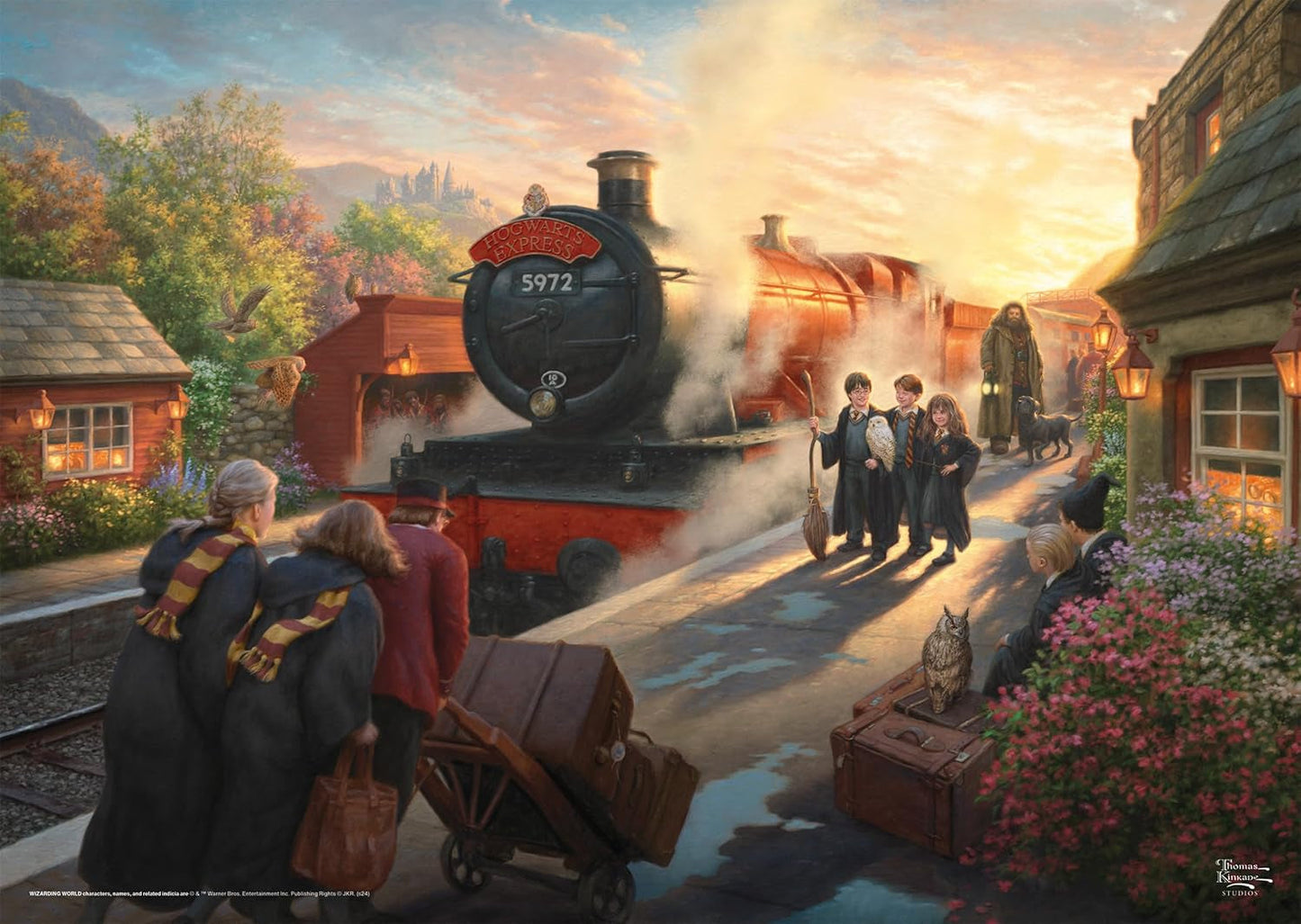 Wizarding World Harry Potter Hogwart Express Puzzle Naty Shop