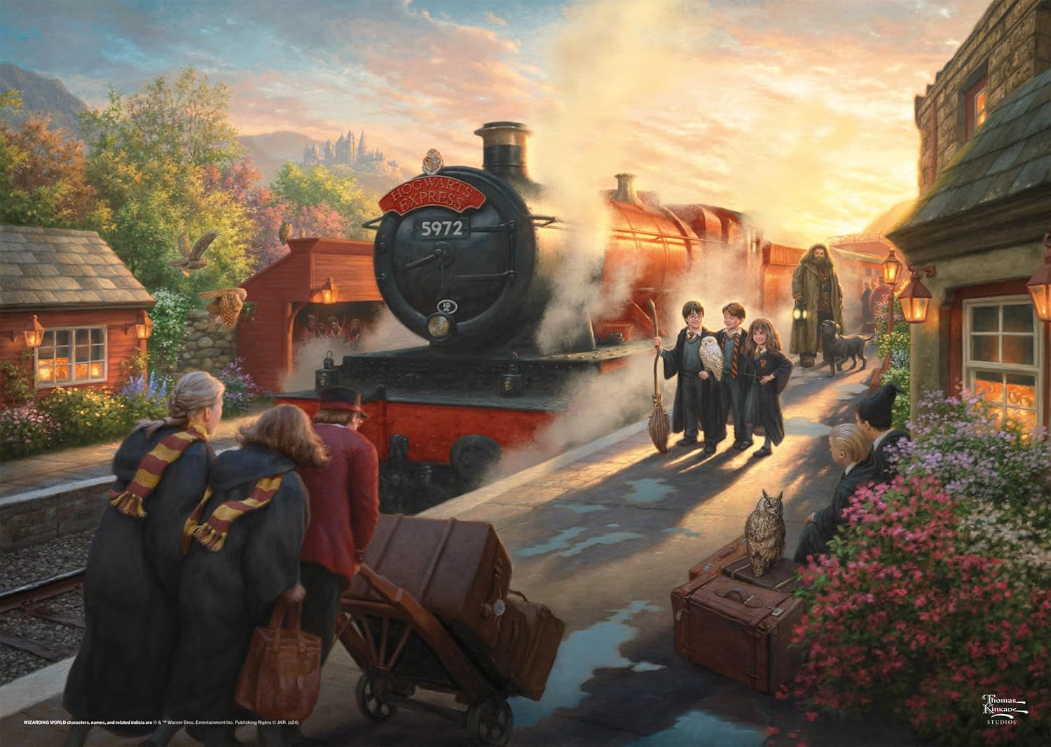 Wizarding World Harry Potter Hogwart Express Puzzle Naty Shop