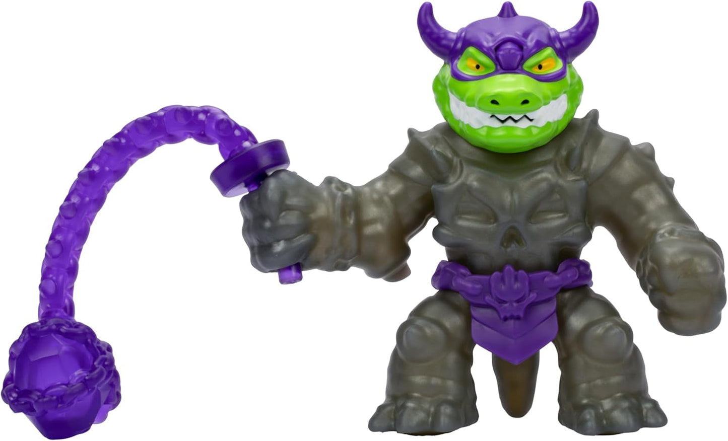 Heroes of Goo Jit Zu Stretch Strikers Deluxe Hero Pack Rock Jaw Rozciągliwa figurka z ponad 20 fajnymi figurkami wyposażenia bojowego Naty Shop Domyślny tytuł