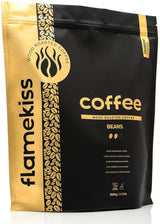 Kawa ziarnista 1kg – Wysokiej jakości ziarna espresso Arabiki i Robusty, ręcznie prażone na ognisku opalanym drewnem, aby zapewnić bogatą i aromatyczną kawę pełnoziarnistą