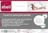 15000000534 Douceur Infinie Kołdra, lekka, poliester, biała, biała, 240 X 260 cm Kołdry i kołdry Naty Shop