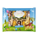 Lindt Mali wielkanocni przyjaciele z czekoladą | 2x100g | 10 zabawnych wielkanocnych przyjaciół Lindta | Delikatny podwójny krem ​​mleczny w alpejskiej czekoladzie mlecznej | Pisanki dla Dzieci | Prezent Czekoladowy