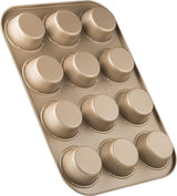 Zenker, forma do muffinów Ø 7 cm, MOJAVE GOLD Formy i blachy do pieczenia Naty Shop