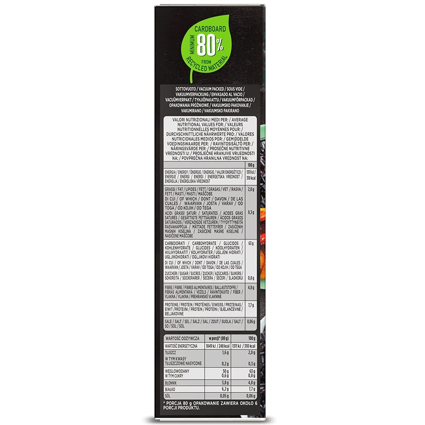 Scotti Czarny Ryż pełnoziarnisty Riso Nero Venere 500 g