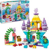 LEGO DUPLO | Disney Magiczny Podwodny Pałac Ariel, zabawka edukacyjna dla syreny Ariel, podwodny zamek dla dzieci powyżej 2 roku życia 10435 Zestawy do budowania Besuche den LEGO-Store Domyślny tytuł