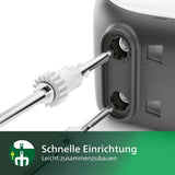 Mikser ręczny Philips, 450 W, 5 Geschwindigkeiten plus Turbo, biały/szary (HR3741/00) Kuchnia Naty Shop